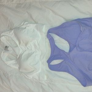 Bundle of 2 racer back bras, small, 32 Degrees